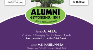 Alumni Get Together 2019