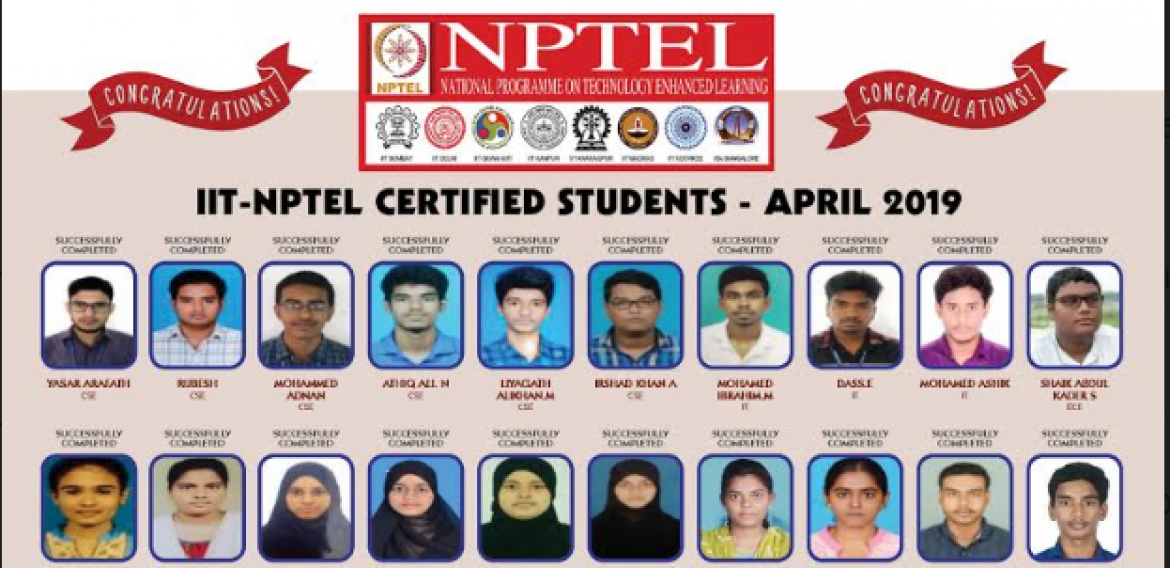 APRIL 2019 CERTIFIED CANDIDATES