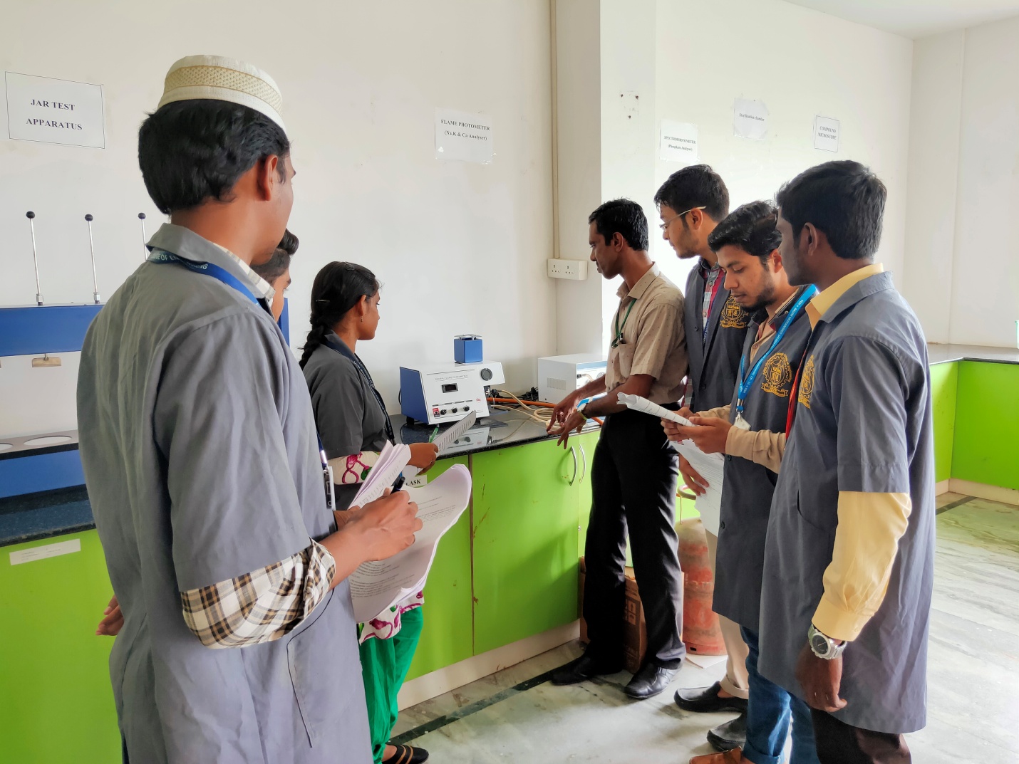 Water and Waste water analysis laboratory