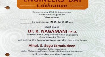 Engineers’ day 2015