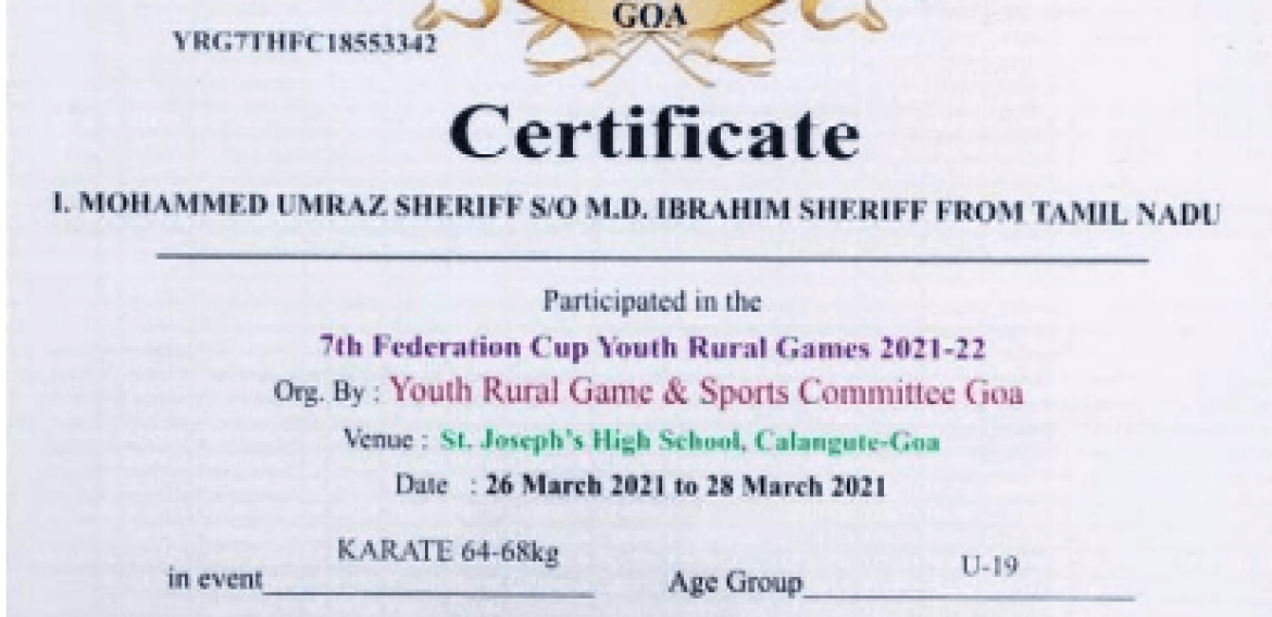 7th Federation Cup Youth Rural Games 2021-2022