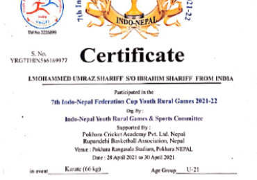 7TH INDO – NEPAL Federation Cup Youth Rural Games 2021-2022