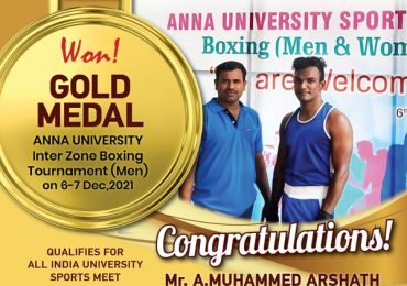 Inter Zonal Boxing Championship – December 2021