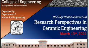 RESEARCH PERSPECTIVES IN CERAMIC ENGINEERING