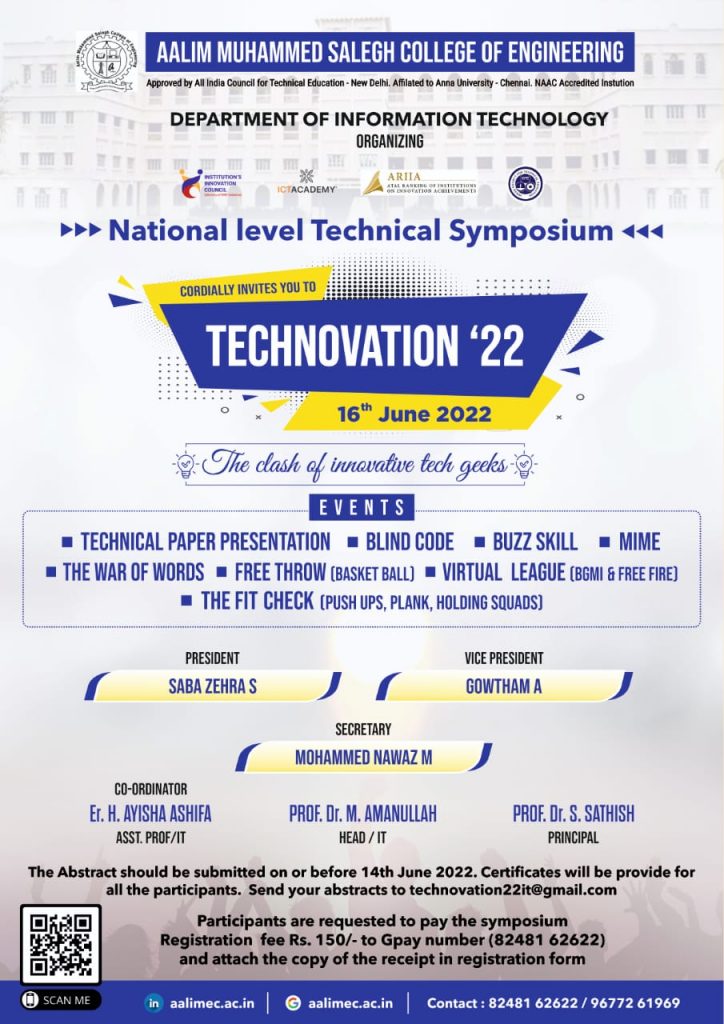 Nationallevel Technical Symposium