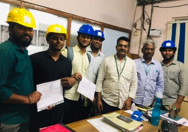 In-Plant training at Chennai thermal power station, TANGEDCO