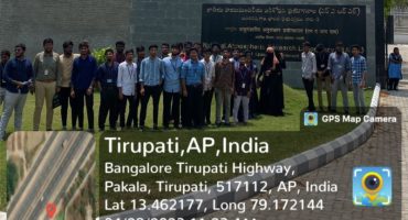 Industrial Visit to National Atmospheric Research Laboratory, Tirupati