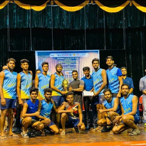 CHAMPIONS OF COMRADES INTER COLLEGE VOLLEY BALL TOURNAMENT