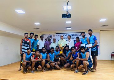 SA COLLEGE STATE LEVEL INTER ENGINEERING COLLEGE VOLLEY BALL TOURNAMENT