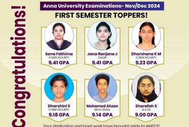 1st Year Result Toppers