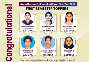 1st Year Result Toppers