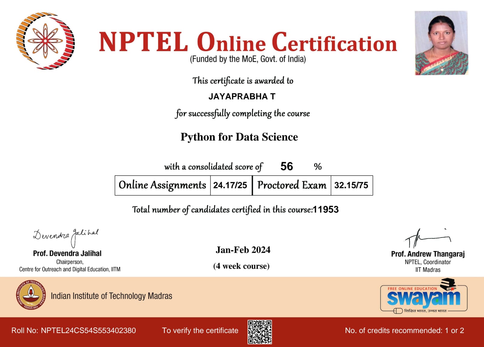 Certificate 2