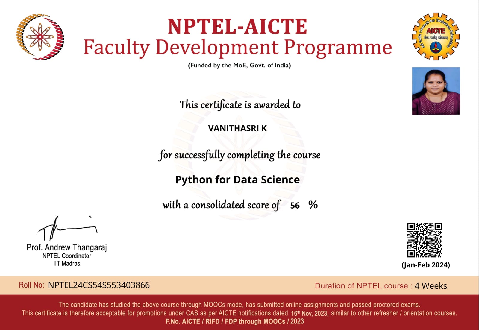 Certificate 1